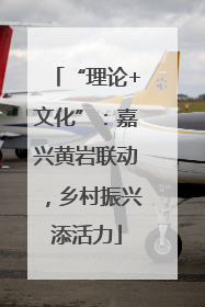 “理论+文化”：嘉兴黄岩联动，乡村振兴添活力