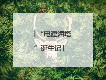 “电建海塔”诞生记