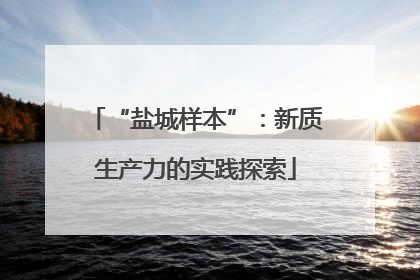 “盐城样本”：新质生产力的实践探索