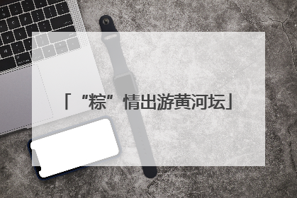 “粽”情出游黄河坛