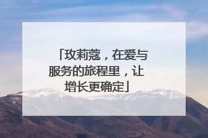 玫莉蔻，在爱与服务的旅程里，让增长更确定