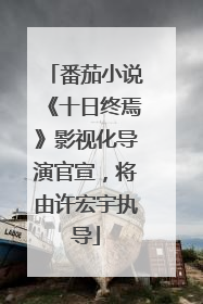番茄小说《十日终焉》影视化导演官宣，将由许宏宇执导
