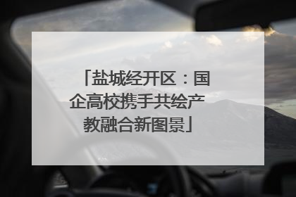 盐城经开区：国企高校携手共绘产教融合新图景