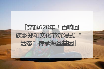 穿越620年！百崎回族乡郑和文化节沉浸式“活态”传承海丝基因