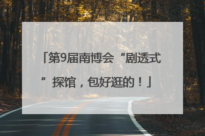 第9届南博会“剧透式”探馆，包好逛的！