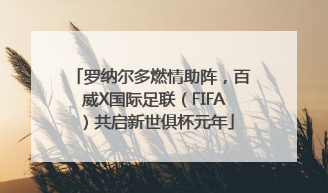 罗纳尔多燃情助阵，百威X国际足联（FIFA）共启新世俱杯元年