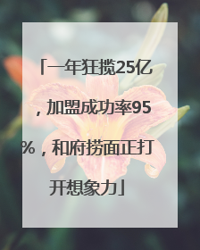 一年狂揽25亿，加盟成功率95%，和府捞面正打开想象力