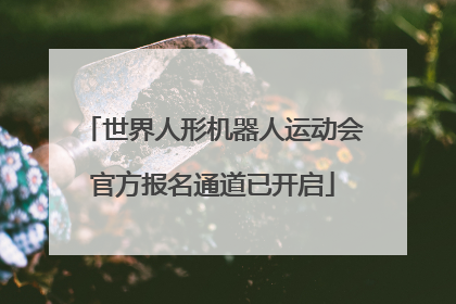 世界人形机器人运动会官方报名通道已开启