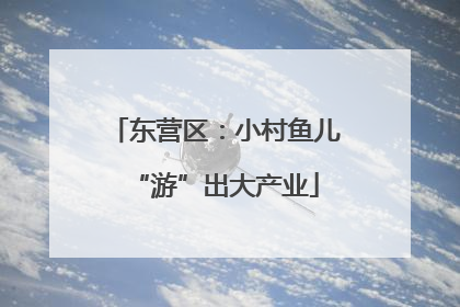 东营区：小村鱼儿“游”出大产业
