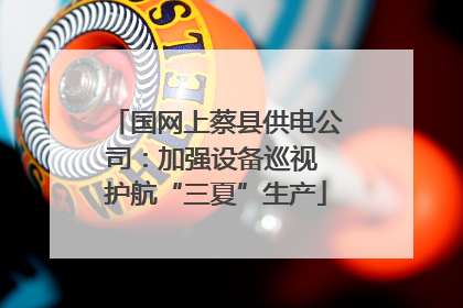 国网上蔡县供电公司：加强设备巡视 护航“三夏”生产
