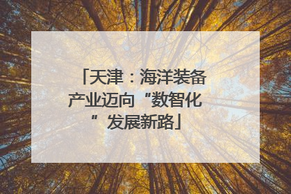 天津：海洋装备产业迈向“数智化”发展新路