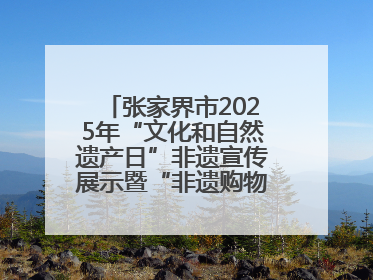张家界市2025年“文化和自然遗产日”非遗宣传展示暨“非遗购物节”活动在慈利县盛大启幕