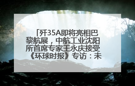 歼35A即将亮相巴黎航展，中航工业沈阳所首席专家王永庆接受《环球时报》专访：未来数量可以有很多