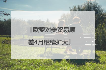 欧盟对美贸易顺差4月继续扩大