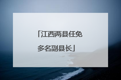 江西两县任免多名副县长