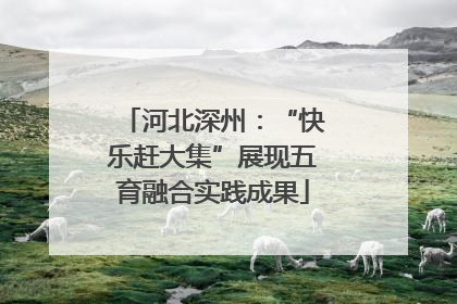 河北深州：“快乐赶大集”展现五育融合实践成果