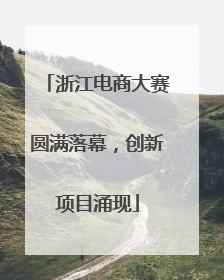 浙江电商大赛圆满落幕，创新项目涌现