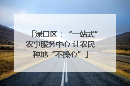 渌口区：“一站式”农事服务中心 让农民种地“不操心”