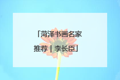菏泽书画名家推荐｜李长臣