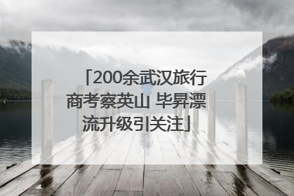 200余武汉旅行商考察英山 毕昇漂流升级引关注