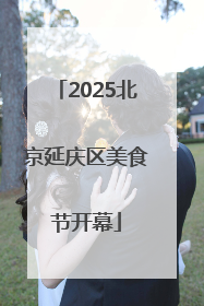 2025北京延庆区美食节开幕