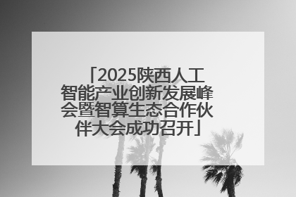 2025陕西人工智能产业创新发展峰会暨智算生态合作伙伴大会成功召开